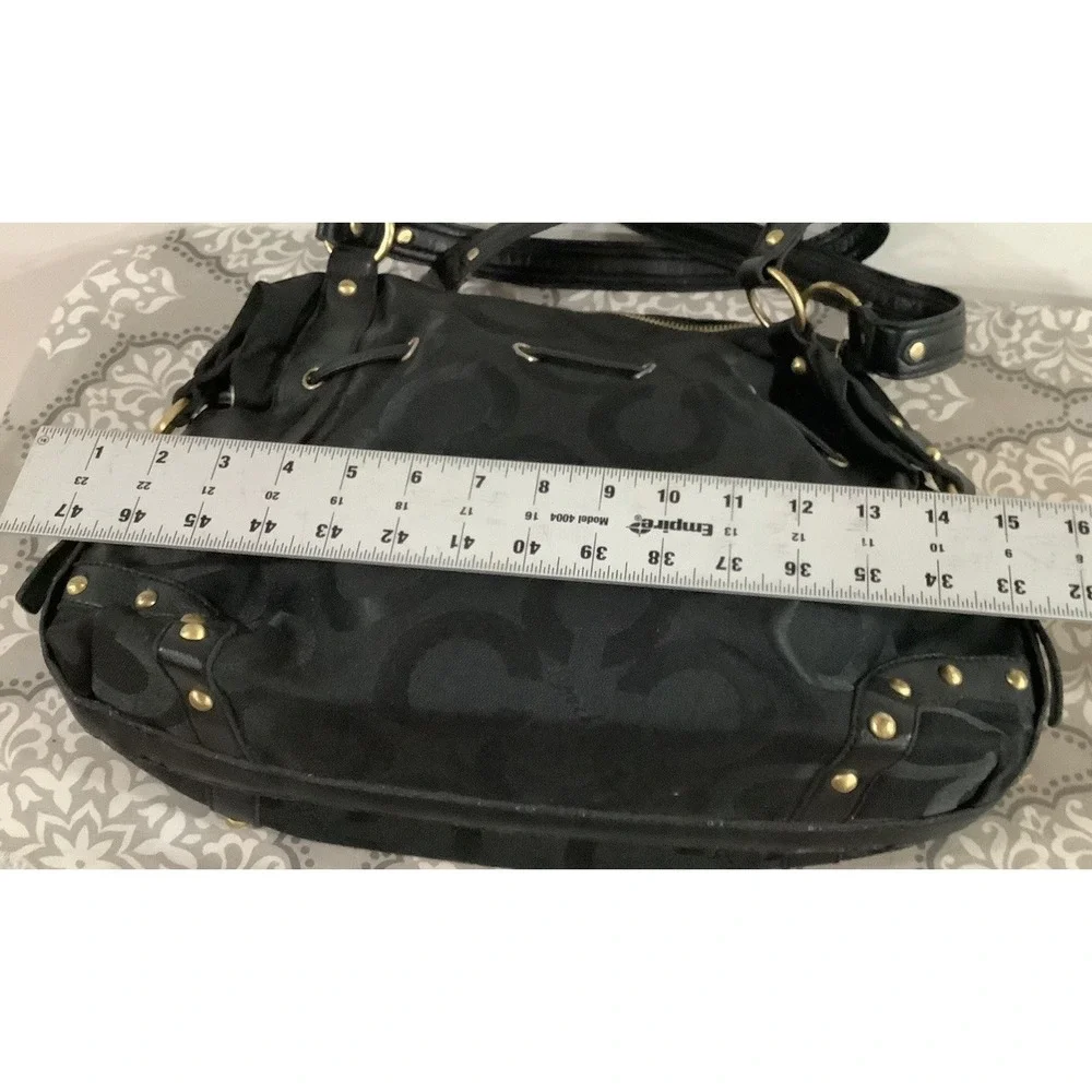 Coach handbags used large pre-owned black